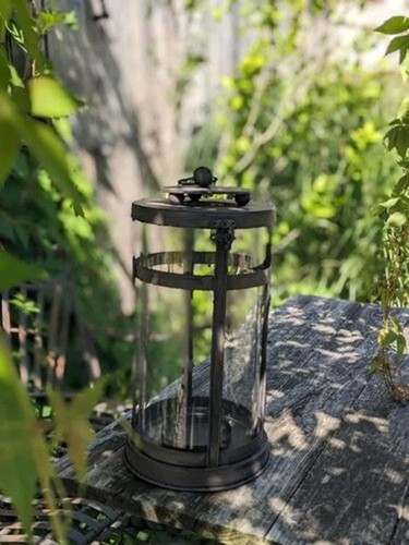 Lanterna cilindro vetro luce - lanterna,