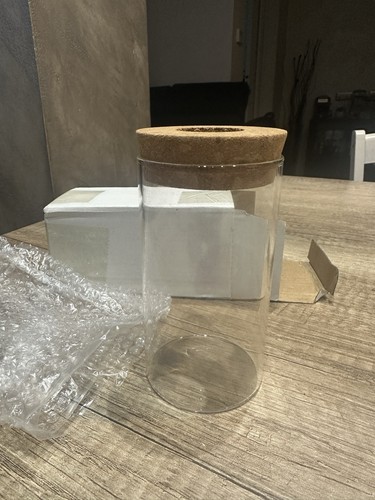 Barattolo vetro cilindrico - , 12
