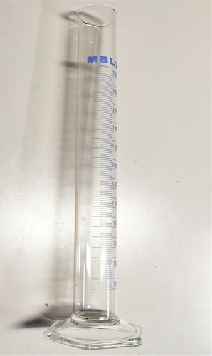 Cilindro graduato 250ml vetro - cilindro,