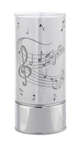 Lampada cilindro vetro con - in,