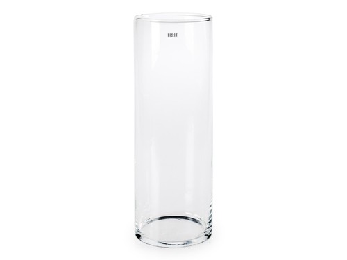 Vaso cilindrico in vetro - h&h,